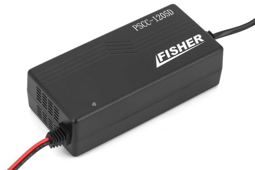 Зарядний пристрій для гелевих акумуляторів 30-100Ah Fisher 12B 5A PSCC-1205 фото