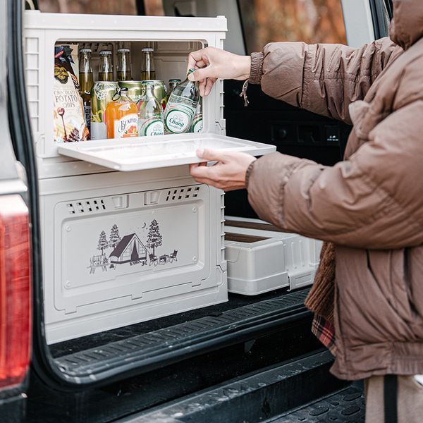 Складаний контейнер Naturehike CNH22SN019 25 л, світло-сірий 6975641886440 фото