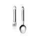 Туристичний набір ложка-виделка NexTool Portable Stainless Steel Tableware, нержавіюча сталь NE20133 фото 4