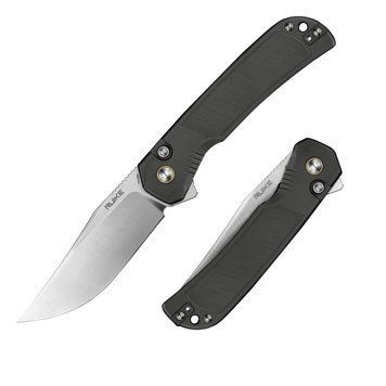 Ніж складаний туристичний Ruike P192-AK, (9.1 см) 14C28N / алюмінієвий сплав 6063, сірий P192-AK фото