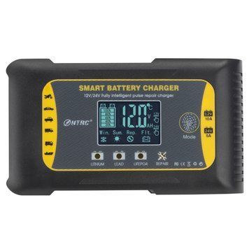 Smart універсальний зарядний пристрій 10A 12/24V (кислотні, літій-іонні, літій-фосфат) LiFePO4 Smart фото