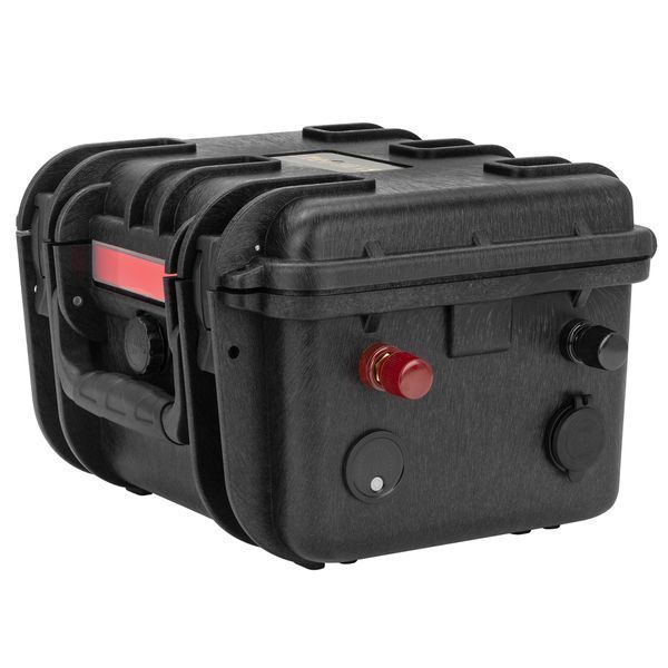 BLACKOUT акумулятор з макс. ступенем захисту від вологи 12.8V 100Ah LiFePO4 Black LifePO4 100ah 12v фото