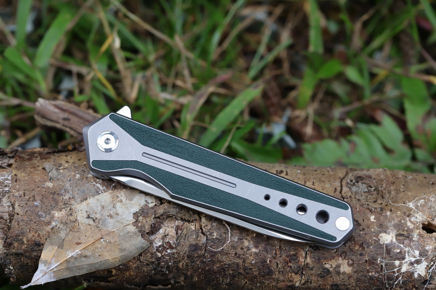 Ніж складаний Roxon K1 лезо D2, зелений K1-D2-GR фото