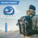 Комплект із п'ятисекційних складаних трекінгових палиць Naturehike CNK2450DS013 Gale Pro, 115-135 см, 2 шт, сині 6927595792537 фото 6
