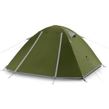 Намет тримісний Naturehike P-Series NH18Z033-P 210T/65D, темно-зелений 6927595783665 фото