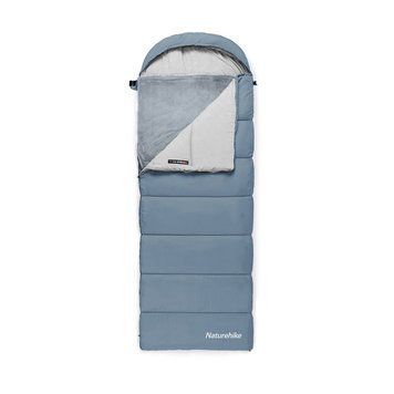 Спальний мішок з підігрівом Naturehike BE400 CNK2300SD021, лівий, сірий 6976507667272 фото