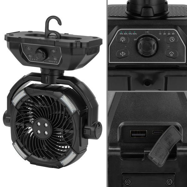 Акумуляторний вентилятор BLACKOUT GD-012 GD-012 фото
