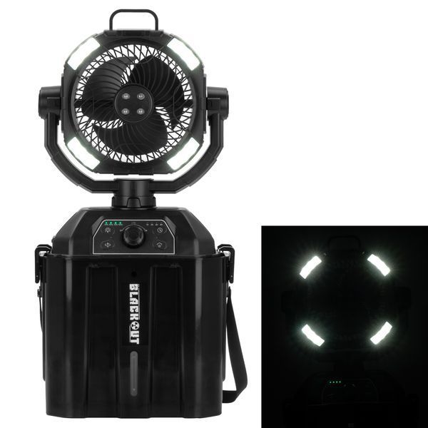 Акумуляторний вентилятор BLACKOUT GD-012 GD-012 фото