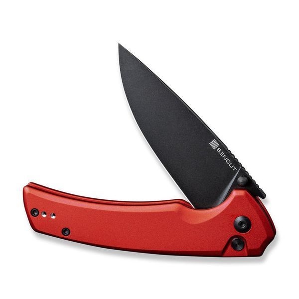 Ніж складаний туристичний Sencut Serene, (8.8 см) D2 / Aluminum червоний S21022B-2 фото