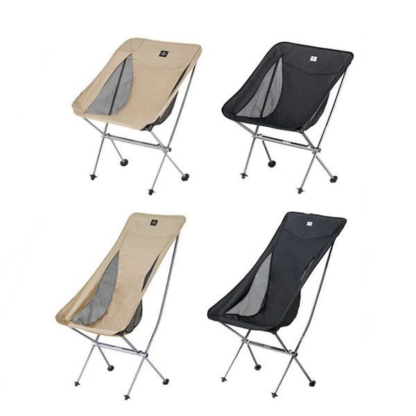 Крісло складане Naturehike Stellaluna L04 CNK2450JJ015, розмір L, алюміній, чорне 6976023929410 фото