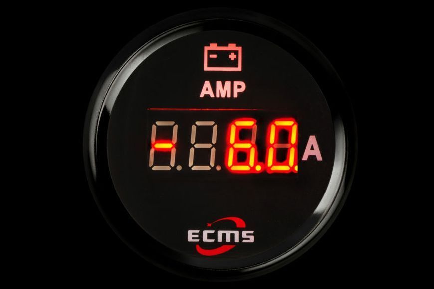 Цифровий амперметр ECMS PEA-BS&plusmn;150A діаметр 52 мм чорний 800-00169 800-00169 фото