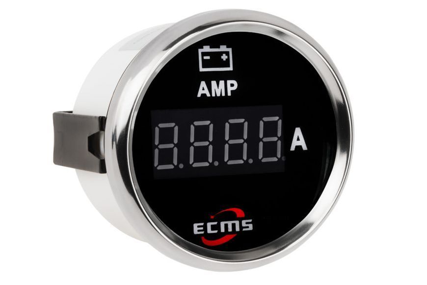 Цифровий амперметр ECMS PEA-BS&plusmn;150A діаметр 52 мм чорний 800-00169 800-00169 фото