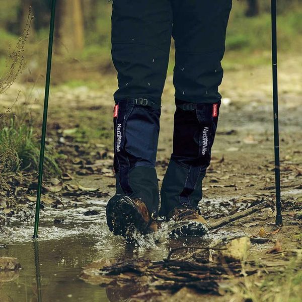 Захисні водонепроникні бахіли Naturehike NH20HJ011, чорні чоловічі 6975641886563 фото
