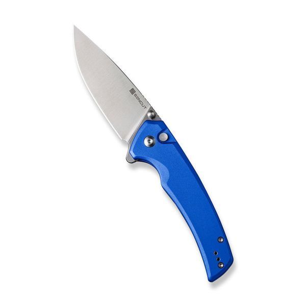 Ніж складаний туристичний Sencut Serene, (8.8 см) D2 / Aluminum синій S21022B-4 фото