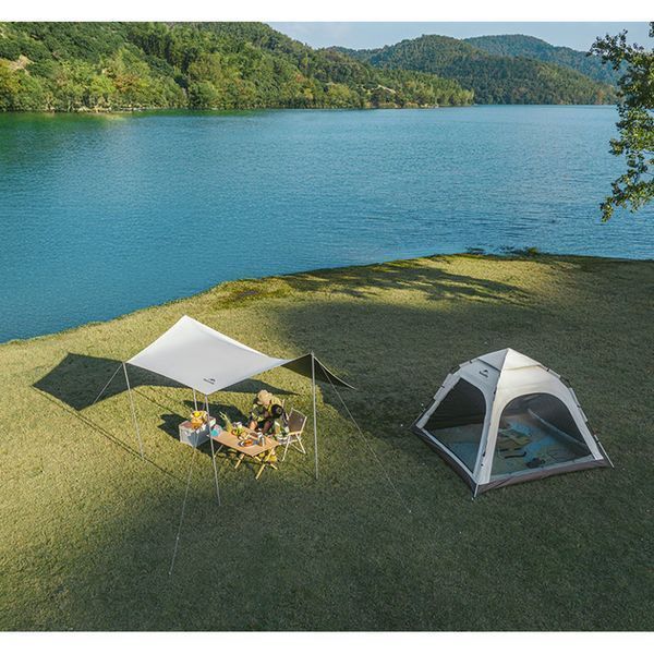 Намет тримісний автоматичний Naturehike Ango CNK2550WS010, L, коричневий 6975641888000 фото