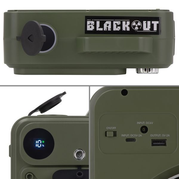 Акумуляторний вентилятор BLACKOUT GD-052 GD-052 фото