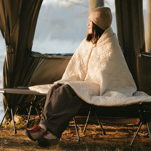 Ковдра з підігрівом Naturehike CNK2450PJ015, 70х150 см, бежева 6977465863355 фото