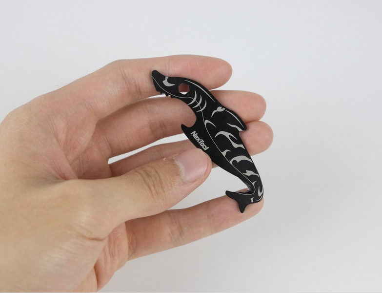 Міні-Мультитул NexTool EDC box cutter Shark KT5521Black KT5521Black фото