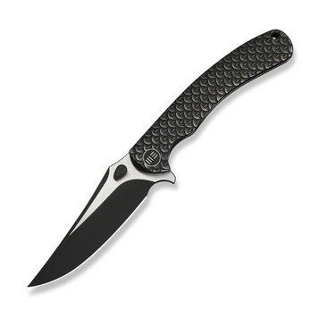 Ніж складаний туристичний Weknife Dracarys, (9.1 см) B&ouml;hler M390 / титан 6AL4V чорний WE25061B-5 фото