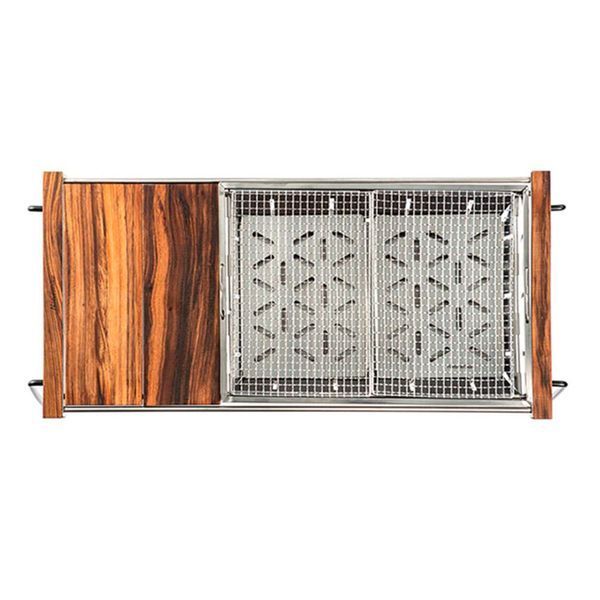 Гриль портативний Naturehike Picnic BBQ Grill NH20CJ006, р-р L, сталь 6927595767672 фото
