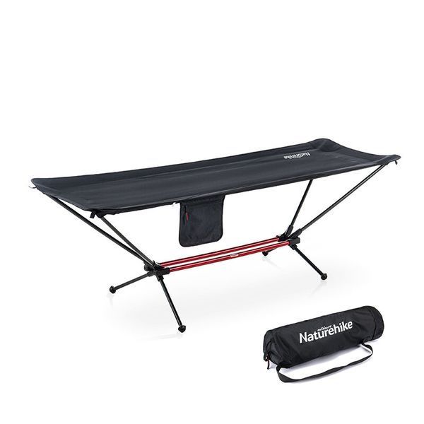 Гамак розкладний одномісний Naturehike Outdoor Folding Hammock NH20JJ011, 300D Oxford, чорний 6927595747834 фото
