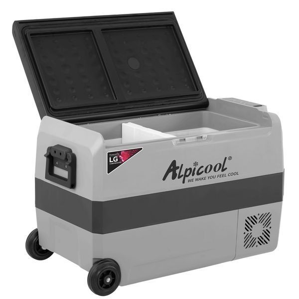 Alpicool T50 (LG) 47 літрів, компресорний, двокамерний, до -20℃, 12/24/220 вольт T50LGP фото