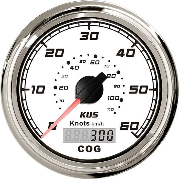 Спідометр GPS CMSB-WS-60L, білий KY08103 фото