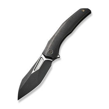 Ніж складаний туристичний WE Knife Ignio Mystery Box, (8.4 см) CPM 20CV / титан 6AL4V чорний WE22042B-1 MB фото