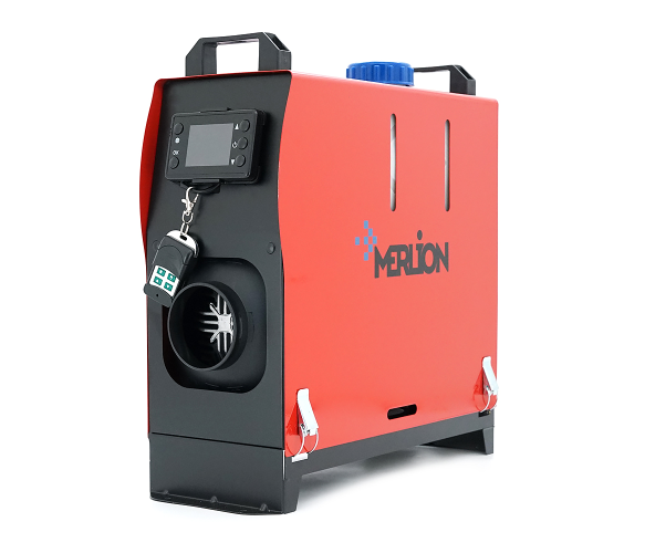 Дизельний обігрівач Merlion ML500RH-1224, 12/24V, 5000W (kVA), plastic, air vent, red, Box ML500RH фото