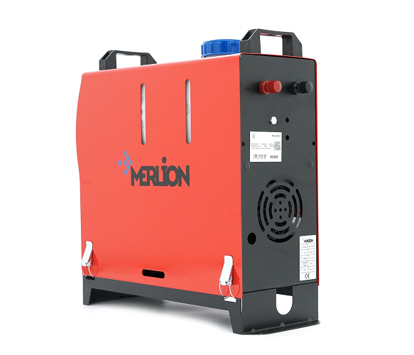 Дизельний обігрівач Merlion ML500RH-1224, 12/24V, 5000W (kVA), plastic, air vent, red, Box ML500RH фото