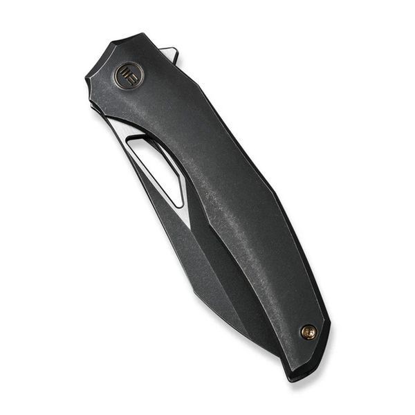 Ніж складаний туристичний WE Knife Ignio Mystery Box, (8.4 см) CPM 20CV / титан 6AL4V чорний WE22042B-1 MB фото