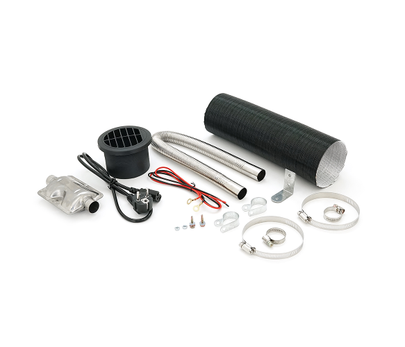 Дизельний обігрівач Merlion ML500WH-1224220, 12/24/220V, 5000W (kVA), alluminium, air vent, white, white, Box ML500WH фото