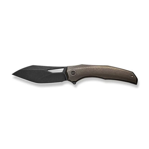 Ніж складаний туристичний WE Knife Ignio Mystery Box, (8.4 см) CPM 20CV / титан 6AL4V бронзовий WE22042B-2 MB фото