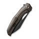 Ніж складаний туристичний WE Knife Ignio Mystery Box, (8.4 см) CPM 20CV / титан 6AL4V бронзовий WE22042B-2 MB фото 5