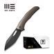 Ніж складаний туристичний WE Knife Ignio Mystery Box, (8.4 см) CPM 20CV / титан 6AL4V бронзовий WE22042B-2 MB фото 10