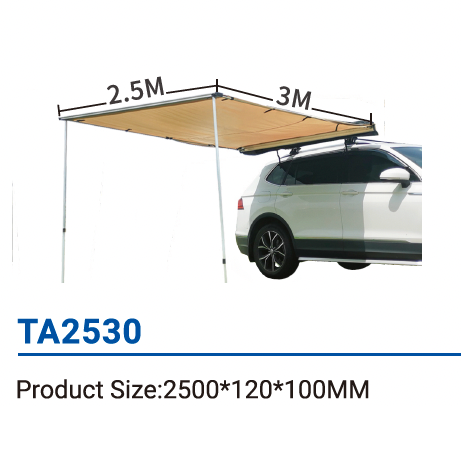 Бокова автомобільна маркіза (тент) TA2530, розмір 250x300 см ATA2530 фото