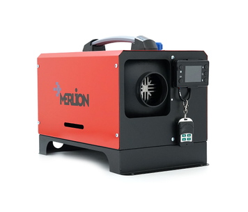 Дизельний обігрівач Merlion ML501RH-1224, 12/24V, 5000W (kVA), plastic, air vent, red, Box ML501RH фото
