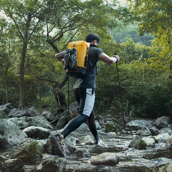 Рюкзак водонепроникний Naturehike NH21FSB04, 40л, бежевий 6927595788264 фото
