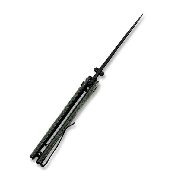 Ніж складаний туристичний Sencut Sachse, (8.8 см) 9Cr18MoV / Micarta зелений S21007-2 фото