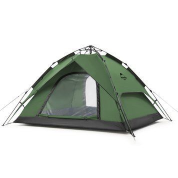 Намет тримісний автоматичний Naturehike NH21ZP008, темно-зелений 6976023922336 фото