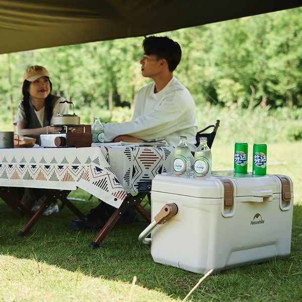 Туристичний холодильник Naturehike CNH22CJ10001, 45 л, бежевий 6975641884996 фото