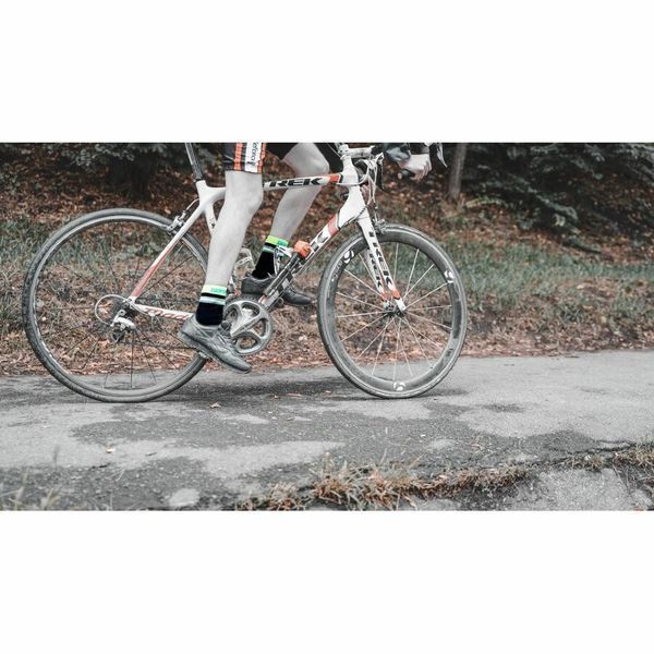 Шкарпетки водонепроникні Dexshell Pro visibility Cycling, р-р М (39-42), з зеленою смугою DS648HVYM фото
