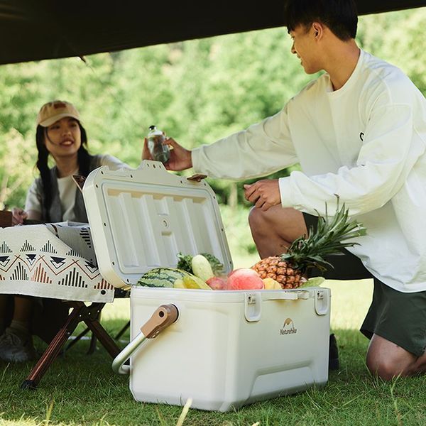 Туристичний холодильник Naturehike CNH22CJ10001, 45 л, бежевий 6975641884996 фото