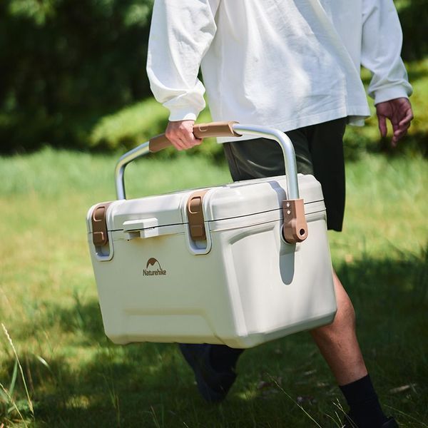 Туристичний холодильник Naturehike CNH22CJ10001, 45 л, бежевий 6975641884996 фото