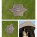 Тент туристичний Naturehike Cloud Skies Tarp Lite CNK2650WS023, 960 х 485 х 260 см, темно-коричневий 6977465860941 фото 2