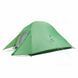 Намет надлегкий двомісний з футпринтом Naturehike Cloud Up 2 Updated NH17T001-T, 210T, зелений 6927595730577 фото 1
