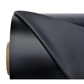 Тканина ПВХ (PVC) 50х1,50м чорна 1100гр MD 1100 black 50 фото