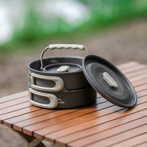 Сковорідка зі складаною ручкою Naturehike CNK2450CF010, 17,5 см, алюміній 6976507663380 фото