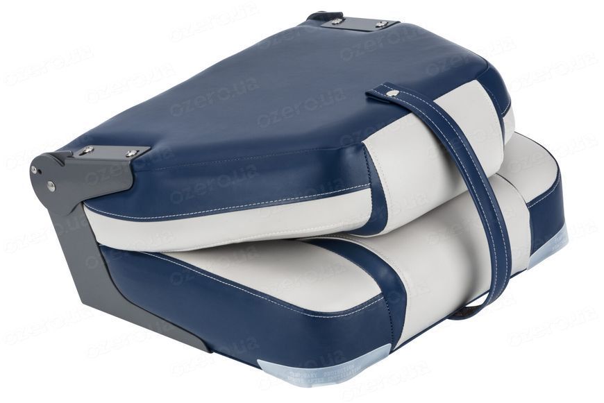 Сидіння Premium High Back Сіро/Синє 75245GN фото