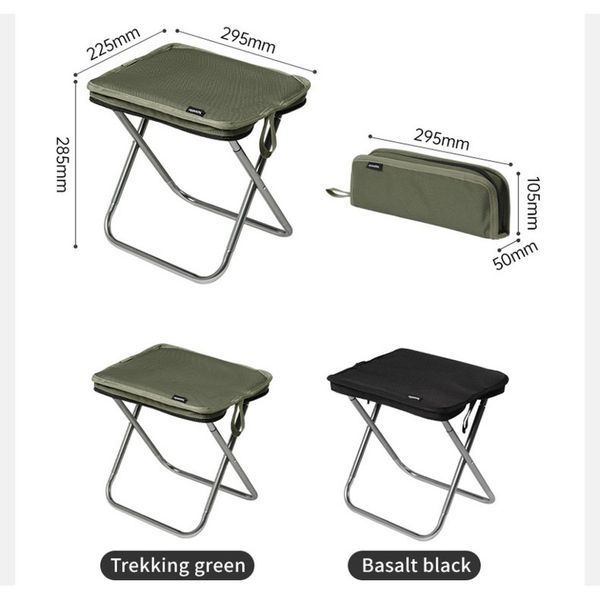 Стілець складаний Naturehike CNK2550JJ011, алюміній, оливковий 6927595788493 фото